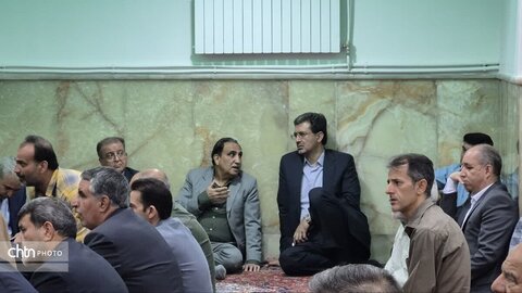 حضور مدیرکل میراث فرهنگی، گردشگری و صنایع دستی یزد در بین مردم محله یعقوبی