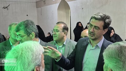 حضور مدیرکل میراث فرهنگی، گردشگری و صنایع دستی یزد در بین مردم محله یعقوبی