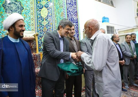 حضور مدیرکل میراث فرهنگی، گردشگری و صنایع دستی یزد در بین مردم محله یعقوبی