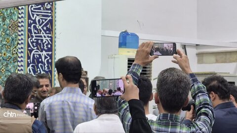حضور مدیرکل میراث فرهنگی، گردشگری و صنایع دستی یزد در بین مردم محله یعقوبی