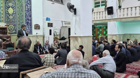 حضور مدیرکل میراث فرهنگی، گردشگری و صنایع دستی یزد در بین مردم محله یعقوبی