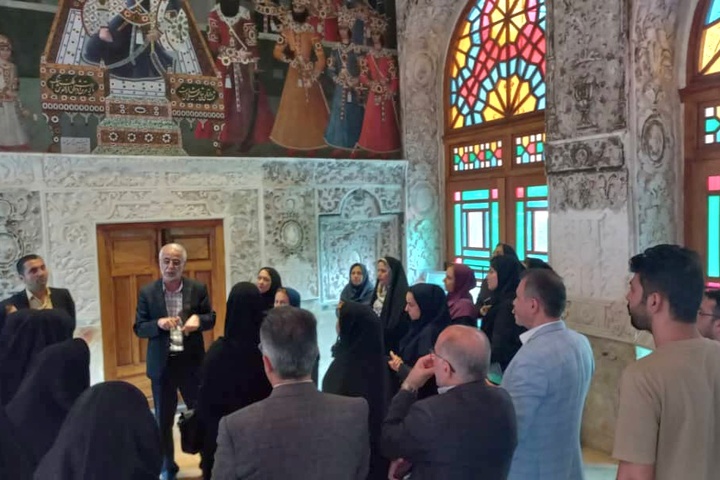 کاخ موزه سلیمانیه میزبان معلمان و مدیران مدارس شد/ پلی میان تاریخ و تعلیم