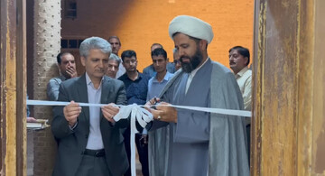 افتتاح نمایشگاه نقش هشتم در باغ و عمارت جهانی اکبریه بیرجند