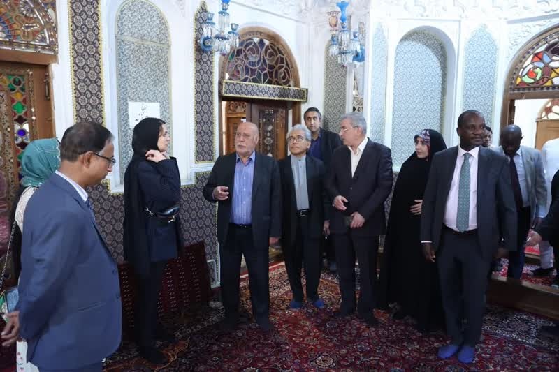 بازدید سفرای ۵ کشور خارجی از ظرفیتهای گردشگری قزوین