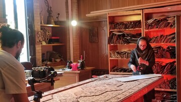 نمایش توانمندی‌های هنرمندان هنرهای سنتی در شبکه تلویزیونی پرس، تی وی