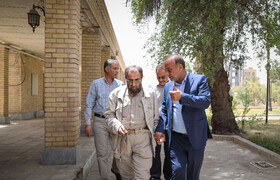 دیدار فرمانده کمیته مفقودین ستاد کل نیروهای مسلح با مدیرکل میراث‌فرهنگی خوزستان