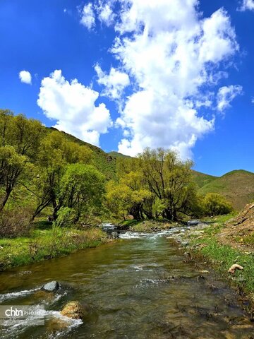 طبیعت بهاری منطقه گردشگری کوهستان تاله‎جار اشنویه