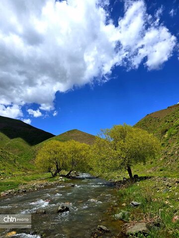 طبیعت بهاری منطقه گردشگری کوهستان تاله‎جار اشنویه