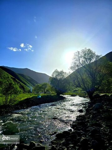 طبیعت بهاری منطقه گردشگری کوهستان تاله‎جار اشنویه