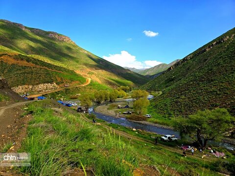 طبیعت بهاری منطقه گردشگری کوهستان تاله‎جار اشنویه