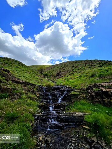 طبیعت بهاری منطقه گردشگری کوهستان تاله‎جار اشنویه