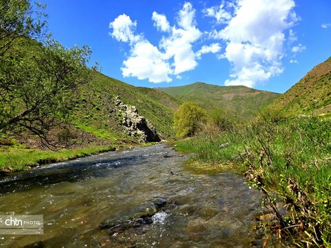 طبیعت بهاری منطقه گردشگری کوهستان تاله‎جار اشنویه