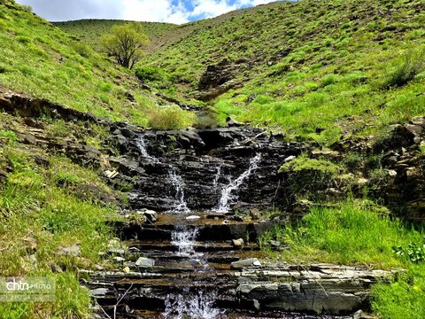طبیعت بهاری منطقه گردشگری کوهستان تاله‎جار اشنویه