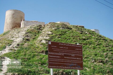 طرح نورپردازی بنای تاریخی قلعه‌تل باغملک توسط شهرداری اجرا می‌شود