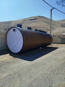 نصب پکیج تصفیه فاضلاب پلی‌اتیلنی در روستای گردشگرپذیر پالنگان با هدف ارتقای بهداشت