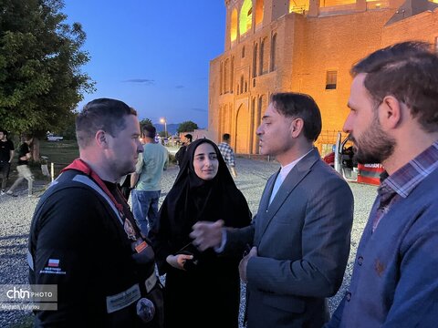 سفر موتورسواران لهستانی به شهرستان سلطانیه
