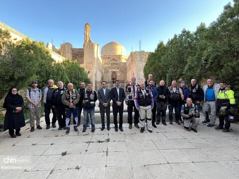 سفر موتورسواران لهستانی به شهرستان سلطانیه