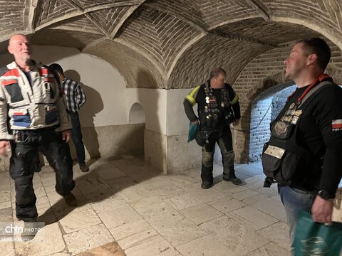 سفر موتورسواران لهستانی به شهرستان سلطانیه