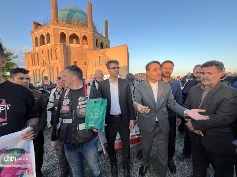 سفر موتورسواران لهستانی به شهرستان سلطانیه