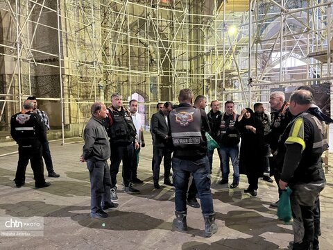 سفر موتورسواران لهستانی به شهرستان سلطانیه
