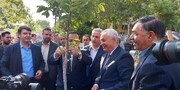نمایندگان ایران و تاجیکستان، «درخت دوستی» را در حیاط مجموعه تاریخی چهلستون قزوین غرس کردند