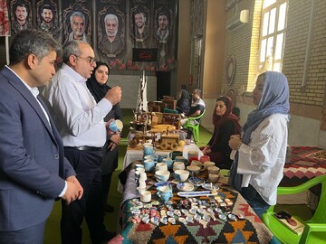 برپایی نمایشگاه صنایع‌دستی در شهرستان تنگستان
