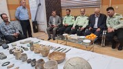 کشف و ضبط ۶۶ قلم شی تاریخی  عصر آهن در زنجان