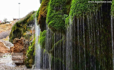 آبشار آسیاب خرابه در جلفا
