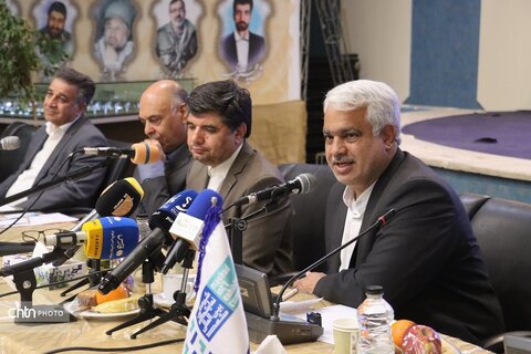 نشست خبری هجدهمین نمایشگاه بین‌المللی گردشگری و صنایع دستی خراسان رضوی  و روز بزرگداشت حکیم ابوالقاسم فردوسی در مشهد برگزار شد