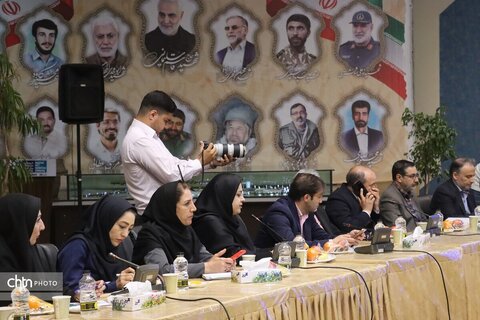 نشست خبری هجدهمین نمایشگاه بین‌المللی گردشگری و صنایع دستی خراسان رضوی  و روز بزرگداشت حکیم ابوالقاسم فردوسی در مشهد برگزار شد