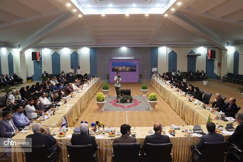 نشست خبری هجدهمین نمایشگاه بین‌المللی گردشگری و صنایع دستی خراسان رضوی  و روز بزرگداشت حکیم ابوالقاسم فردوسی در مشهد برگزار شد