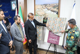 پوسترهای «رویداد میراث دفاع‌مقدس و گردشگری مقاومت» و «نشست ملی گردشگری مقاومت» رونمایی شد