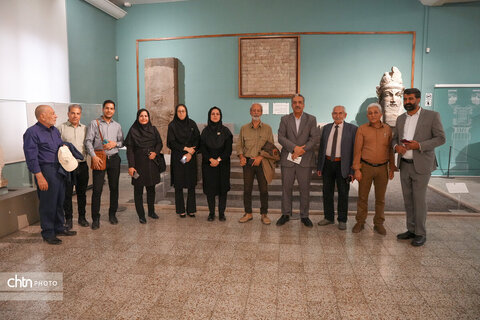 تور خبرنگاران کرمان در وزارت میراث‌فرهنگی