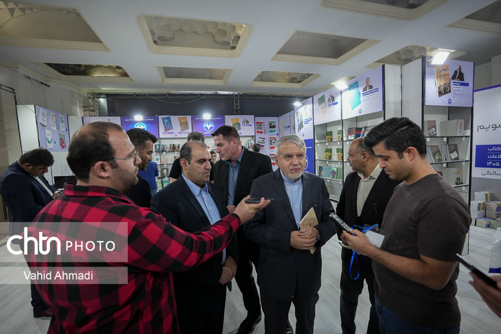 بازدید سید رضا صالحی امیری از سی و ششمین نمایشگاه بین المللی کتاب تهران