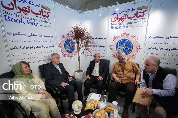 بازدید سید رضا صالحی امیری از سی و ششمین نمایشگاه بین المللی کتاب تهران