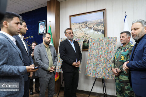 آیین رونمایی از پوسترهای «رویداد میراث دفاع‌مقدس و گردشگری مقاومت» و «نشست ملی گردشگری مقاومت»