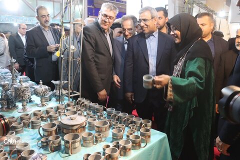 آیین افتتاحیه هجدهمین نمایشگاه بین‌المللی گردشگری و صنایع دستی خراسان رضوی با حضور معاوین گردشگری وصنایع دستی کشور واستاندار خراسان رضوی در مشهد برگزار شد