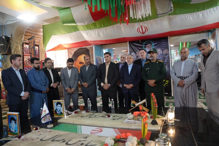 وزیر میراث‌فرهنگی در یادمان شهدای پاوه/ تجلیل از رشادت‌های جاودانه ایثارگران