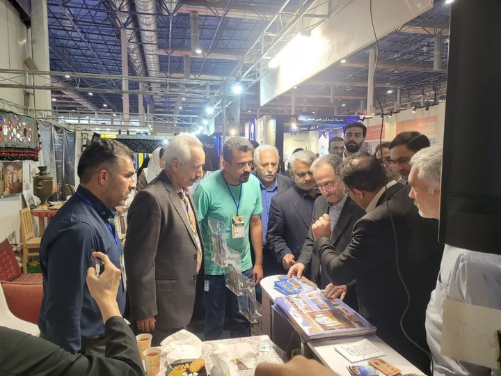 معرفی جاذبه‌های تاریخی و گردشگری بشرویه در نمایشگاه بین المللی گردشگری خراسان رضوی