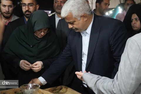 بازدیدفاطمه مهاجرانی سخنگوی  دولت در هجدهمین نمایشگاه بین المللی گردشگری وصنایع دستی مشهد