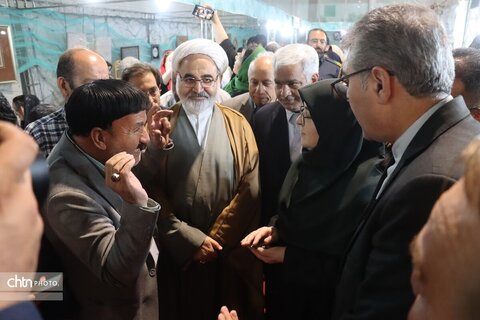 بازدیدفاطمه مهاجرانی سخنگوی  دولت در هجدهمین نمایشگاه بین المللی گردشگری وصنایع دستی مشهد
