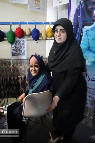 بازدیدفاطمه مهاجرانی سخنگوی  دولت در هجدهمین نمایشگاه بین المللی گردشگری وصنایع دستی مشهد