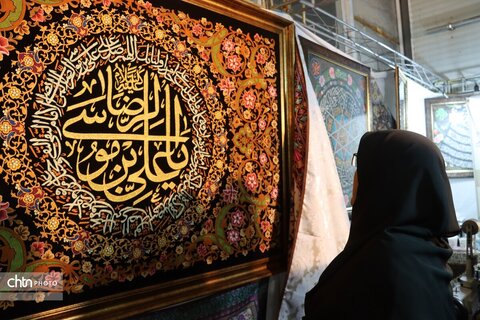 بازدیدفاطمه مهاجرانی سخنگوی  دولت در هجدهمین نمایشگاه بین المللی گردشگری وصنایع دستی مشهد