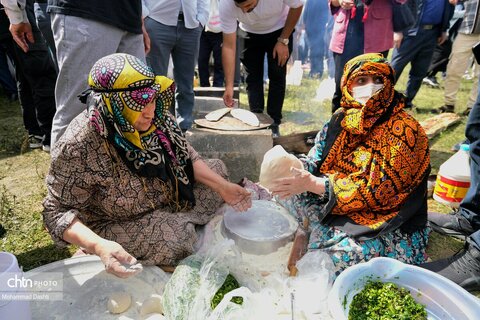جشنواره غذاهای سنتی شهرستان گرمی