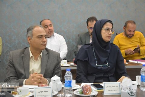 نشست خبری مدیر کل میراث فرهنگی، گردشگری و صنایع دستی یزد با اصحاب رسانه استان