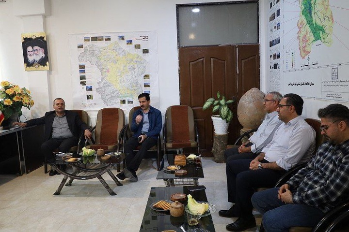 بازدید فرماندار پیرانشهر از اداره میراث‌فرهنگی این شهرستان