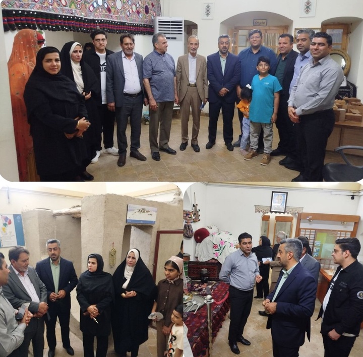بازدید اعضای شورای اداری هیرمند از موزه مردم‌شناسی سیستان