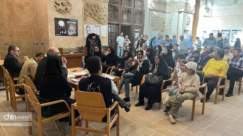 نشست خبری به مناسبت هفته میراث‌فرهنگی در تربت خانه گنبدسلطانیه