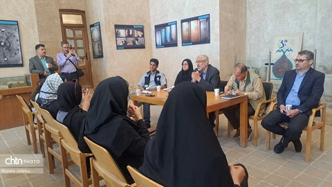 نشست خبری به مناسبت هفته میراث‌فرهنگی در تربت خانه گنبدسلطانیه