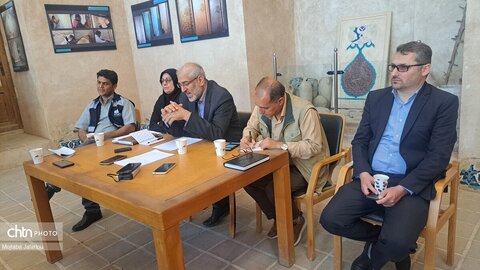 نشست خبری به مناسبت هفته میراث‌فرهنگی در تربت خانه گنبدسلطانیه